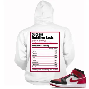 1 Mid Alternate Bred Toe Hoodie Success Nutrition