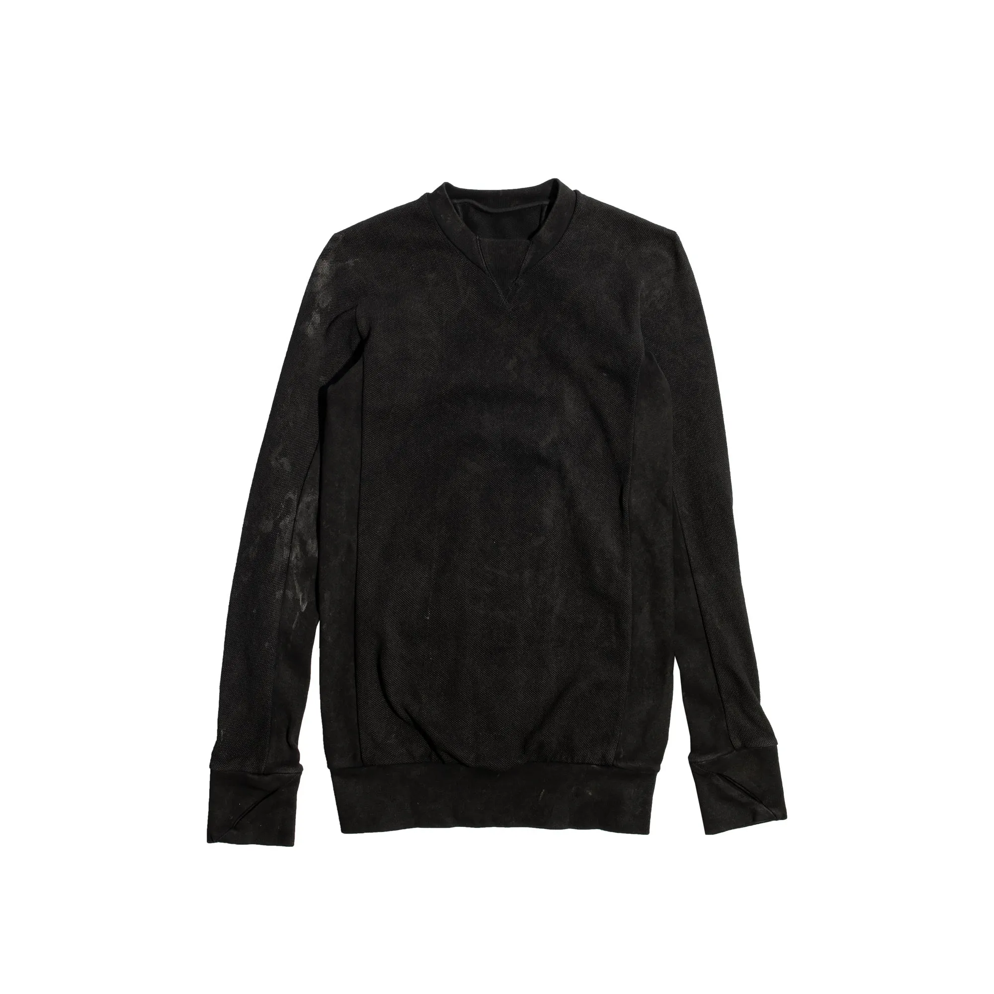 11 by Boris Bidjan Saberi Black Coating Sweatshirt