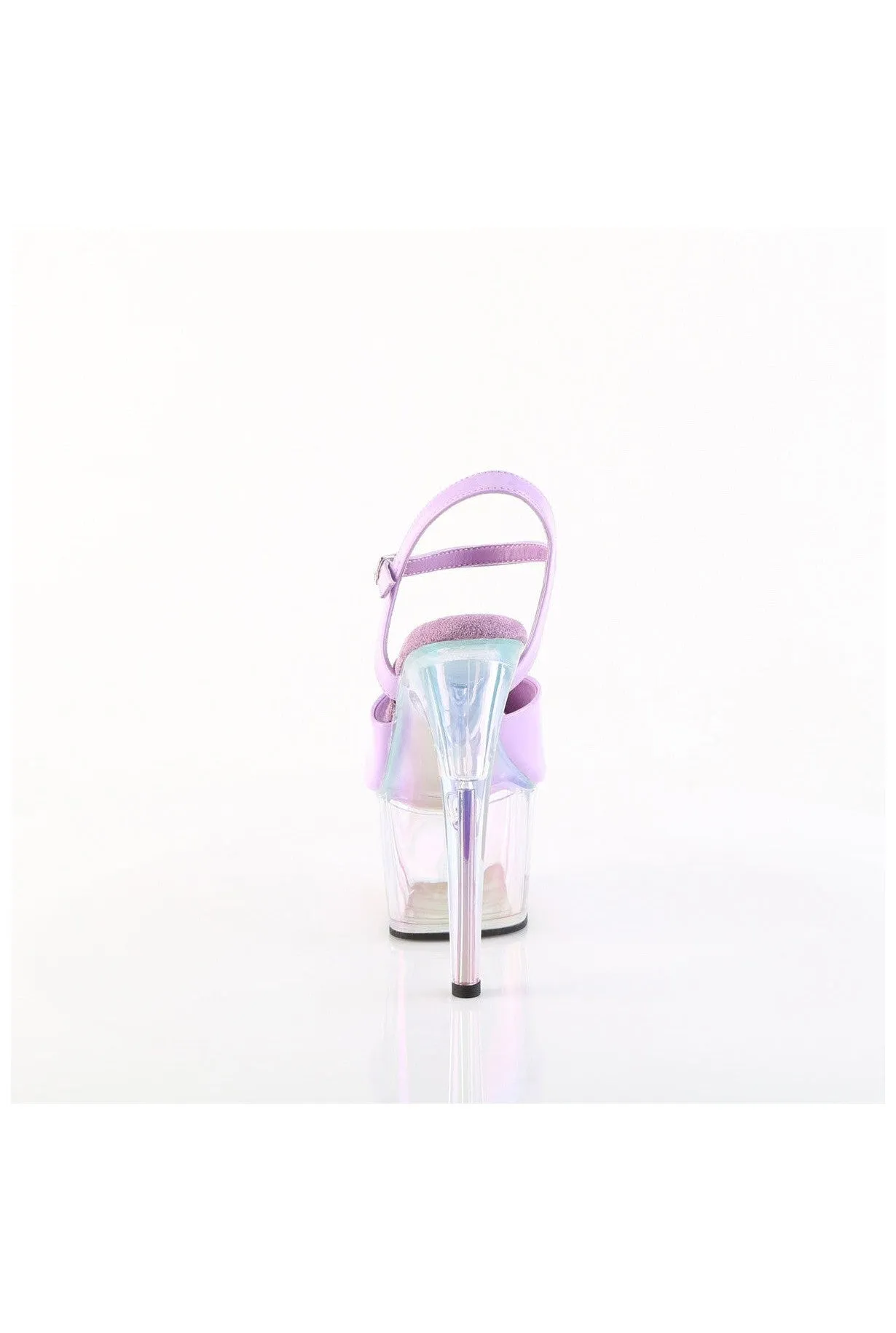 ADORE-709HT Purple Patent Sandal