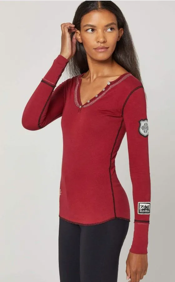 Alp N Rock Madeline Henley - Deep Red