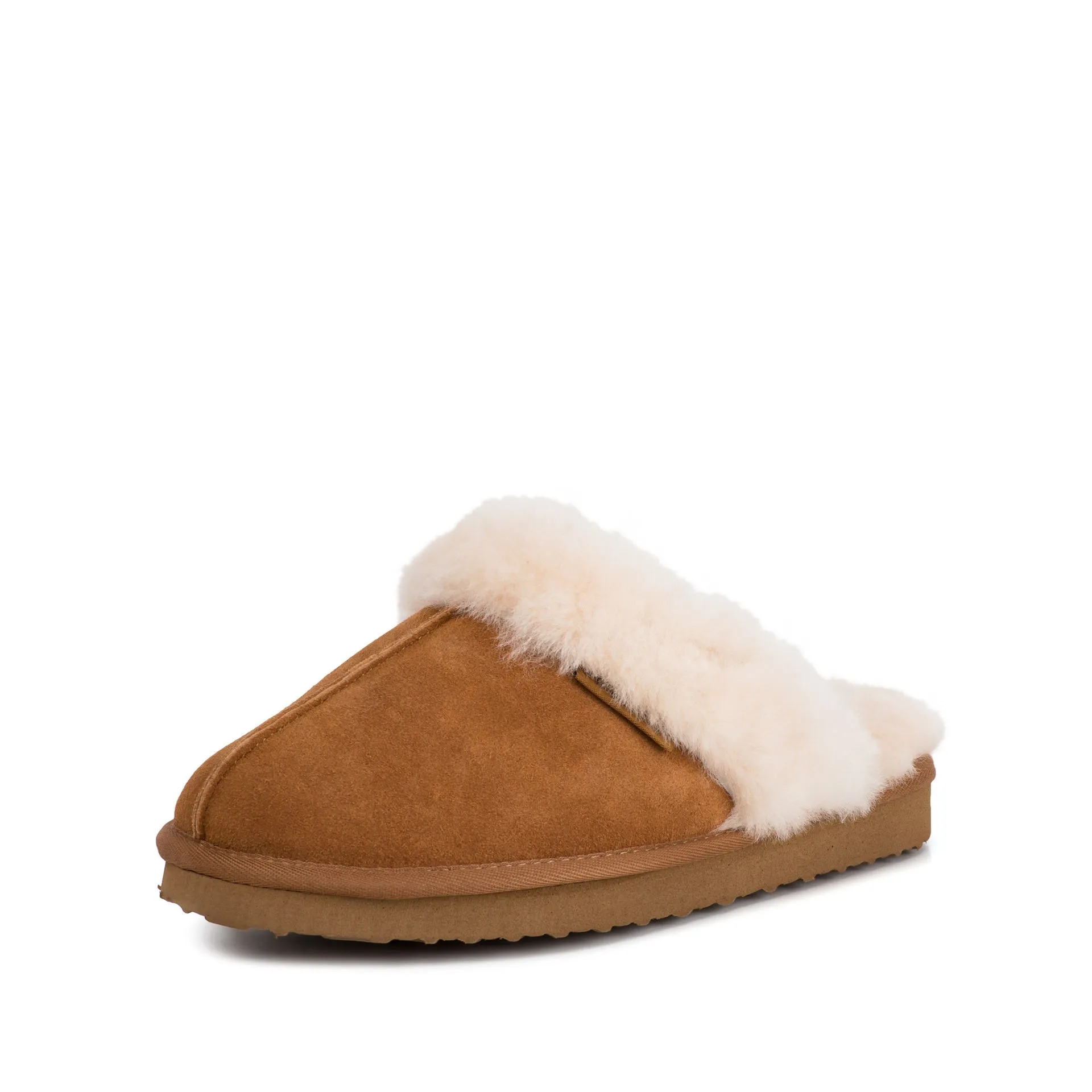 ANN TAN SHEEPSKIN SLIPPER MULE