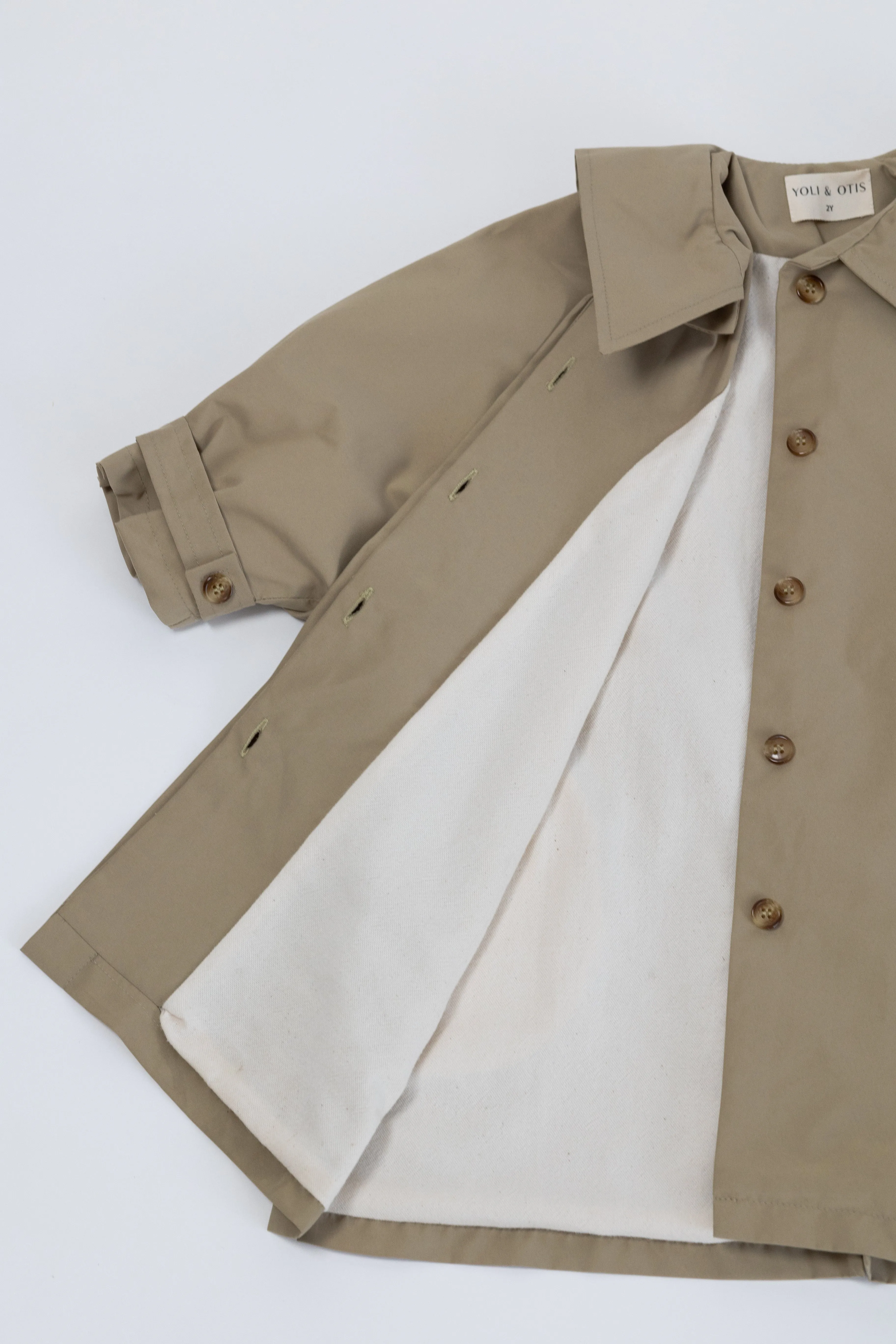 ARMAND RAINCOAT | TAUPE