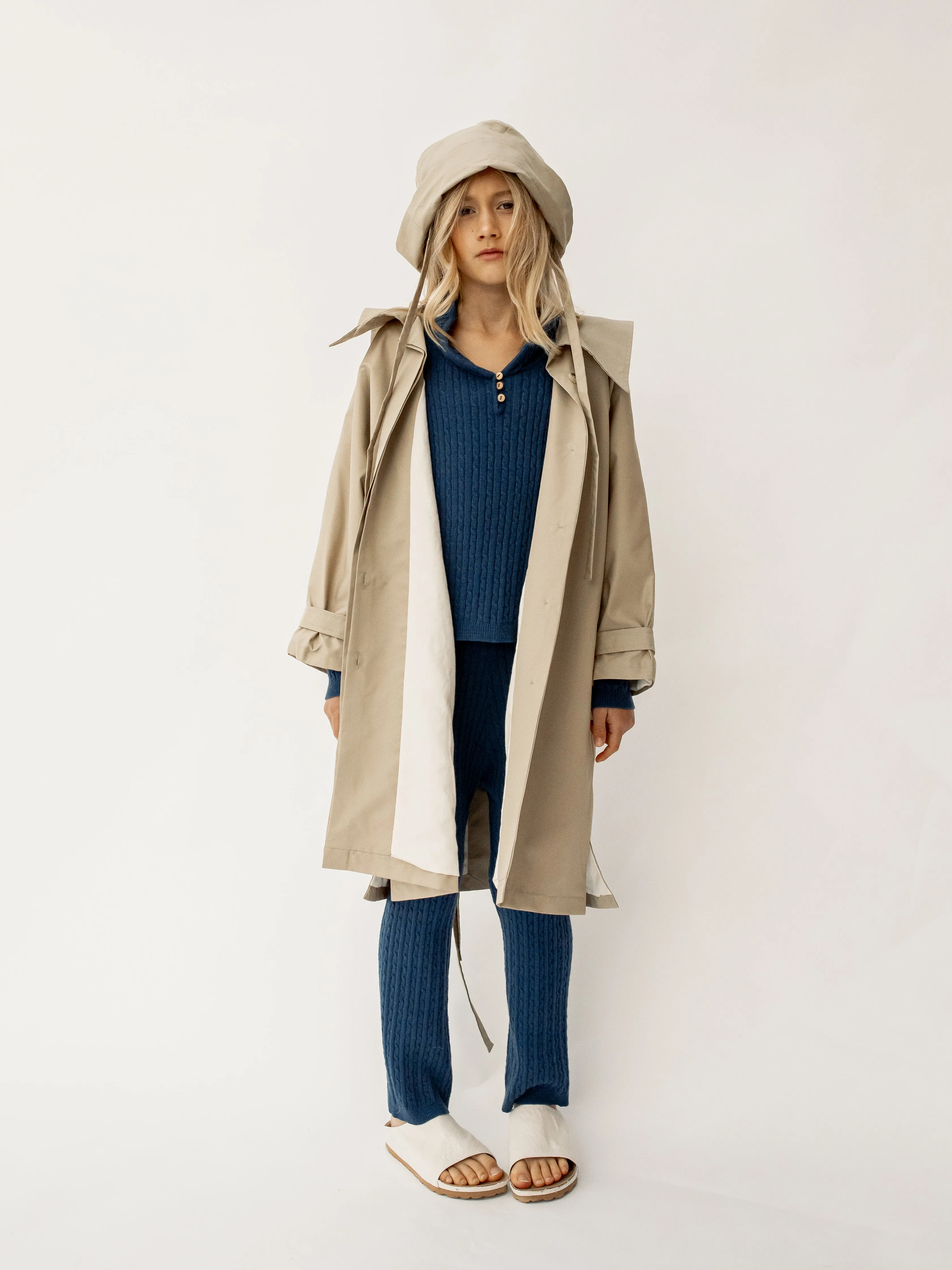 ARMAND RAINCOAT | TAUPE