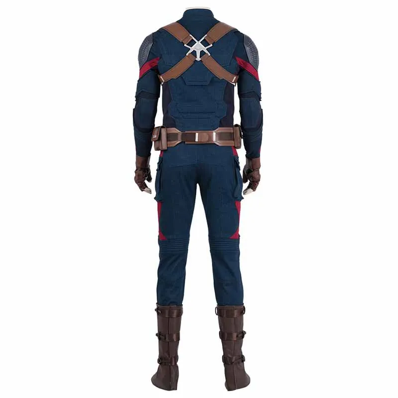 Avengers 4 Captain America cosplay costume