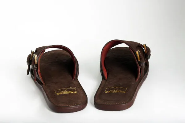 Baffour Brown Slippers in new design