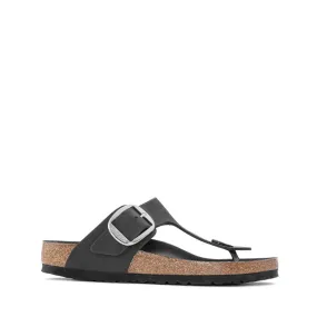 BIRKENSTOCK SANDALO GIZEH BIG BUCKLE 1018753 NERO