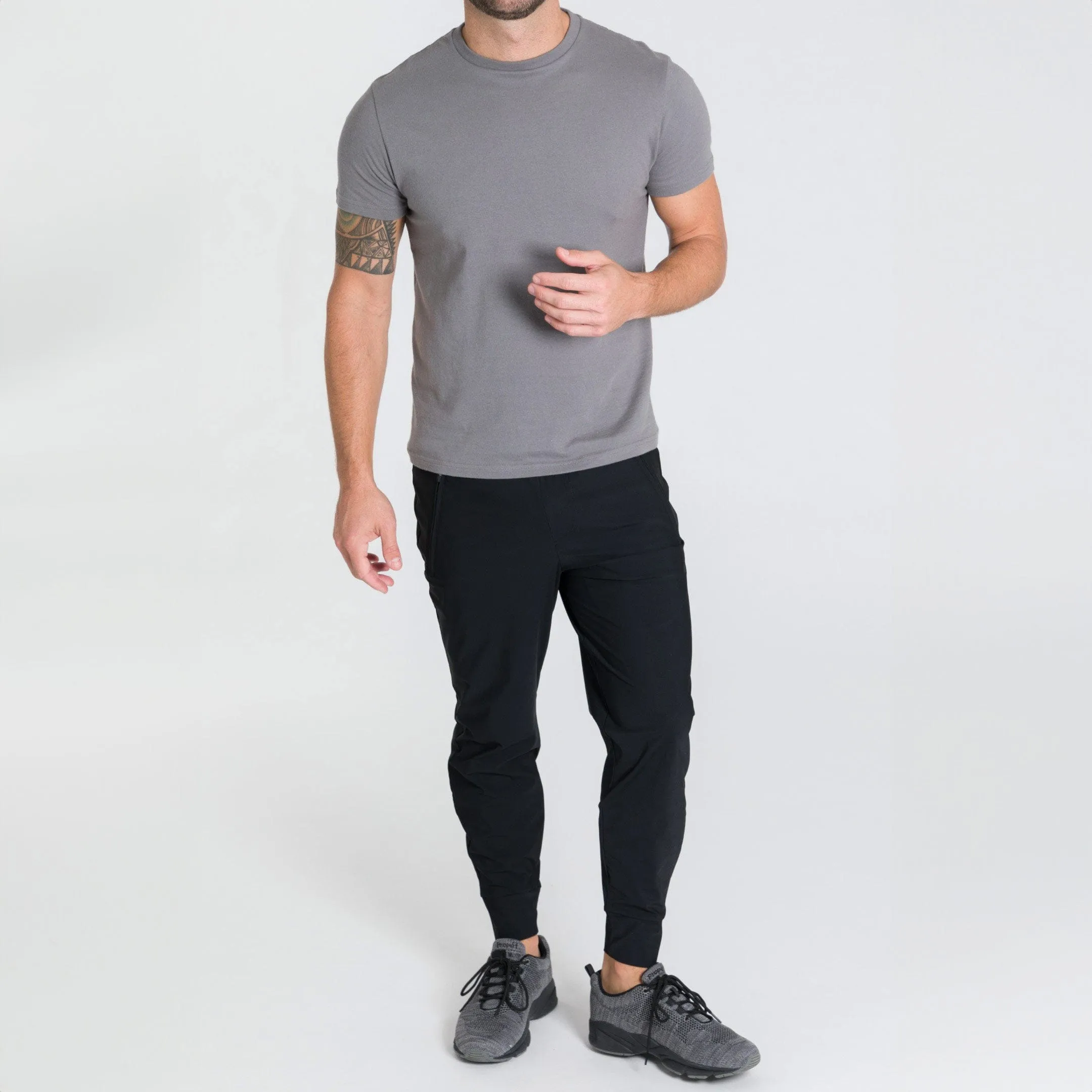 Black Hybrid Jogger