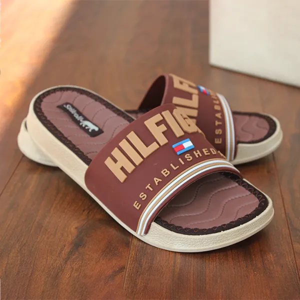 Brown Soft Slippers for Men