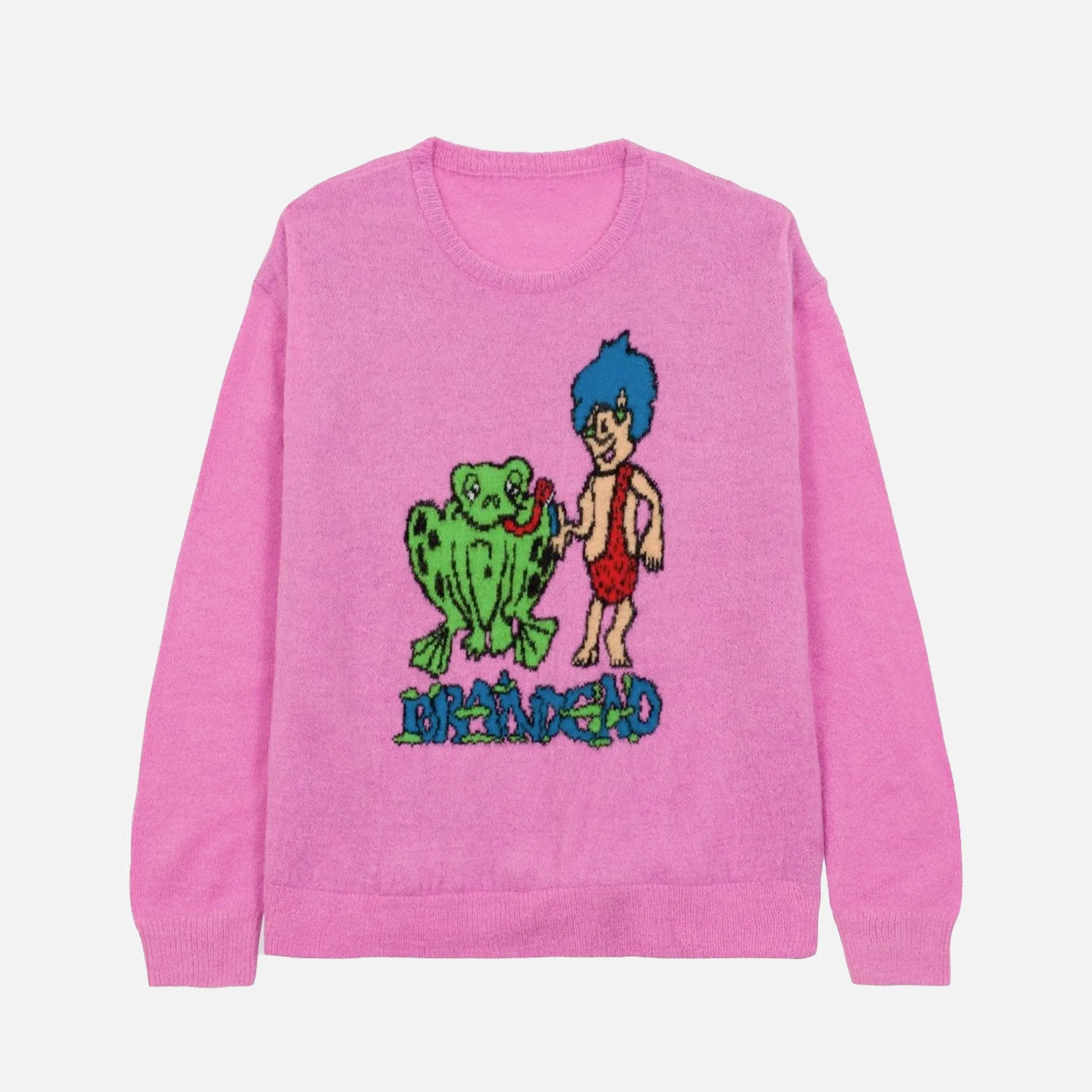 Buddies Sweater - Fushsia