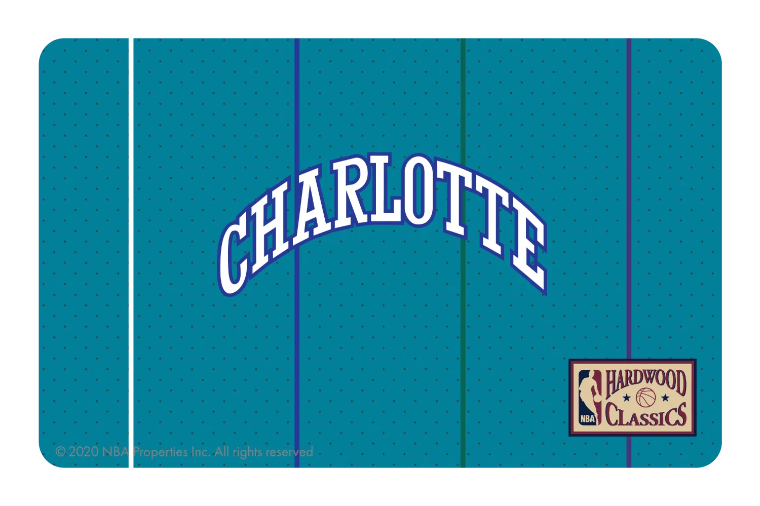 Charlotte Hornets: Away Hardwood Classics