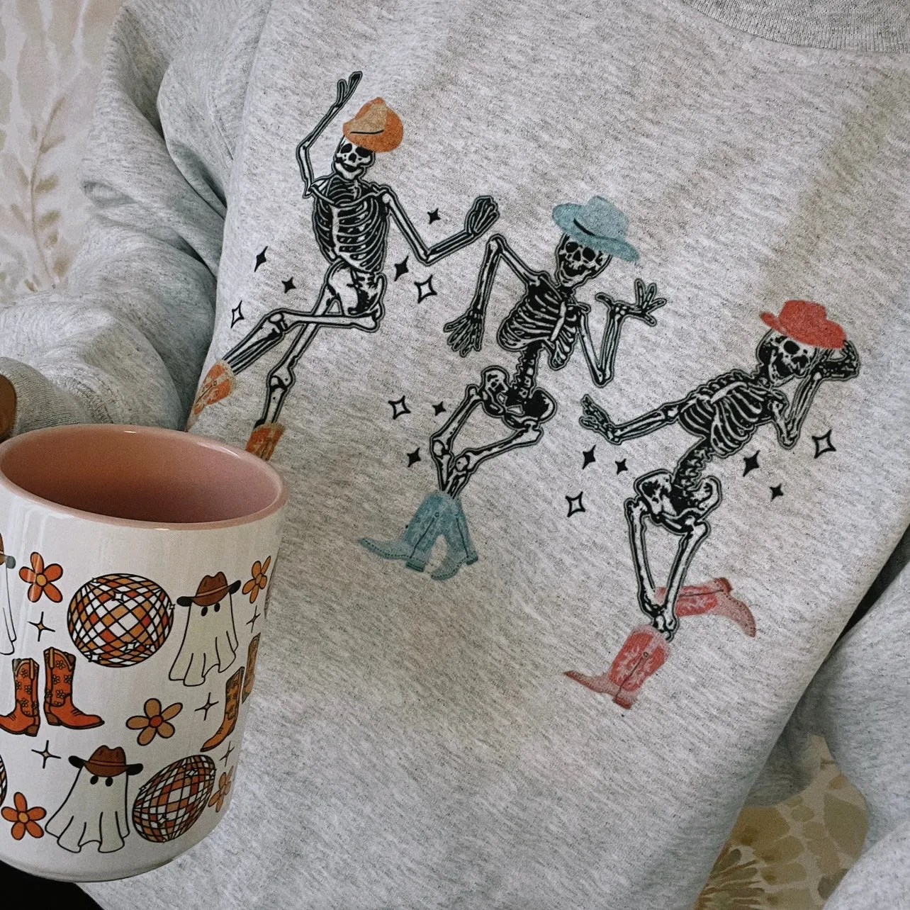 Cowboy Skellies Crewneck