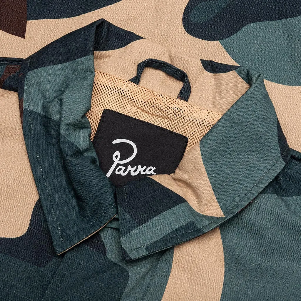 Distorted Camo Jacket - Green