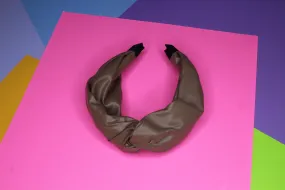 Faux Leather Headband