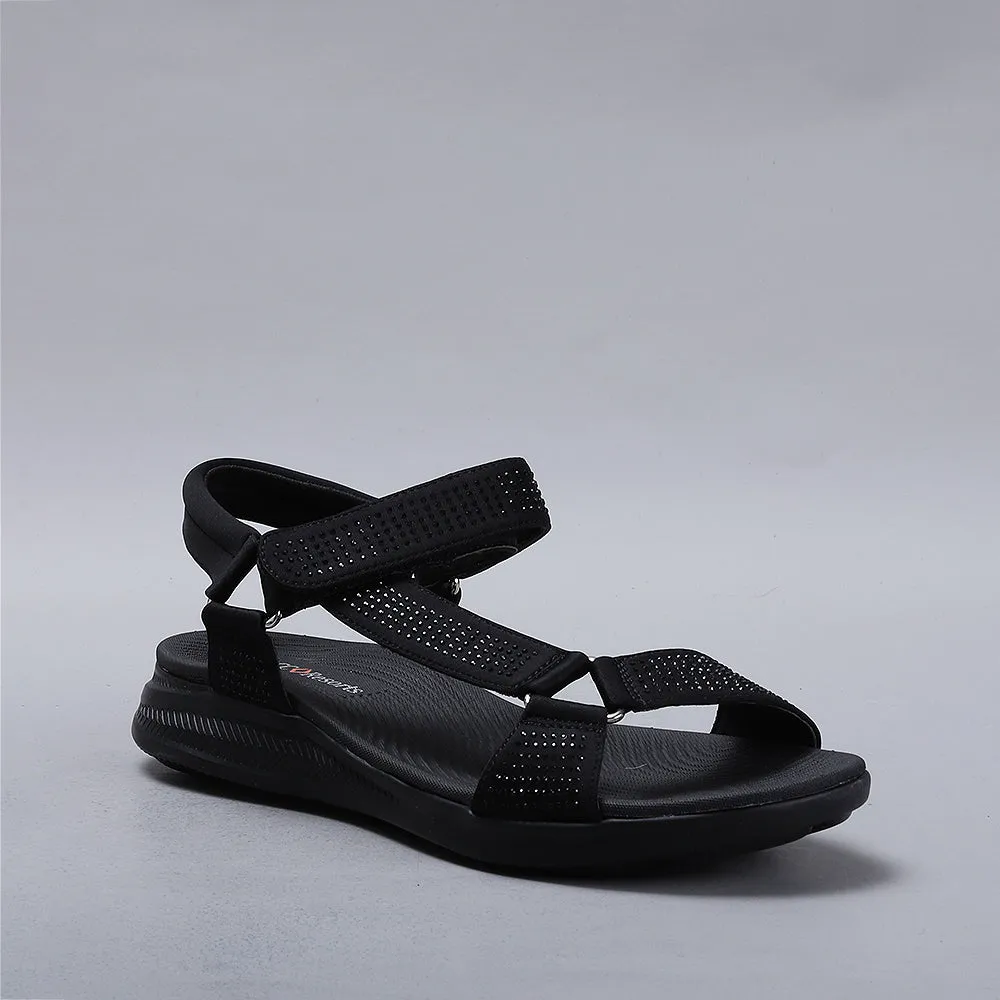 Floss01-Black Diamante Black Sole