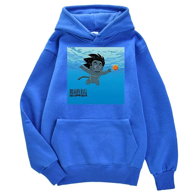 Goku Print Hoodie