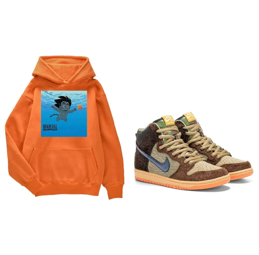 Goku Print Hoodie