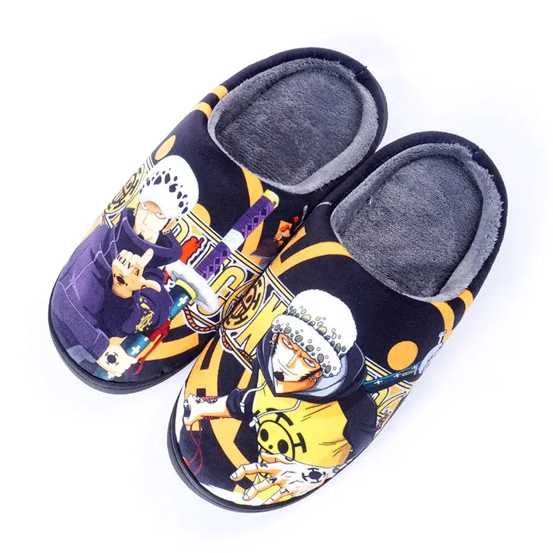 Japanese Anime ONE PIECE Winter House Slippers