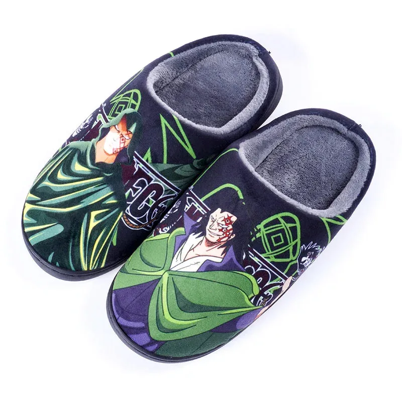 Japanese Anime ONE PIECE Winter House Slippers