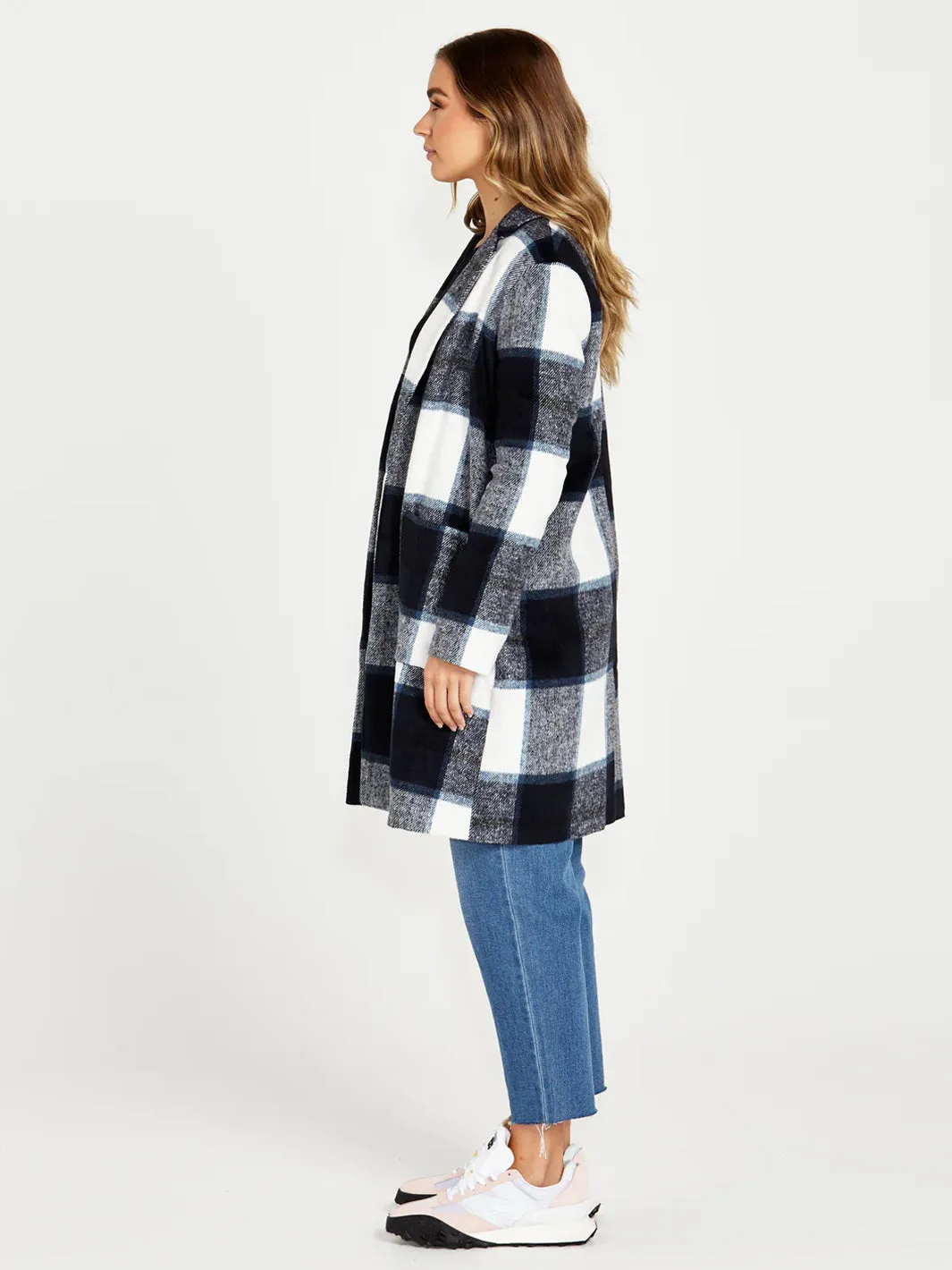 Jodi Check Coat