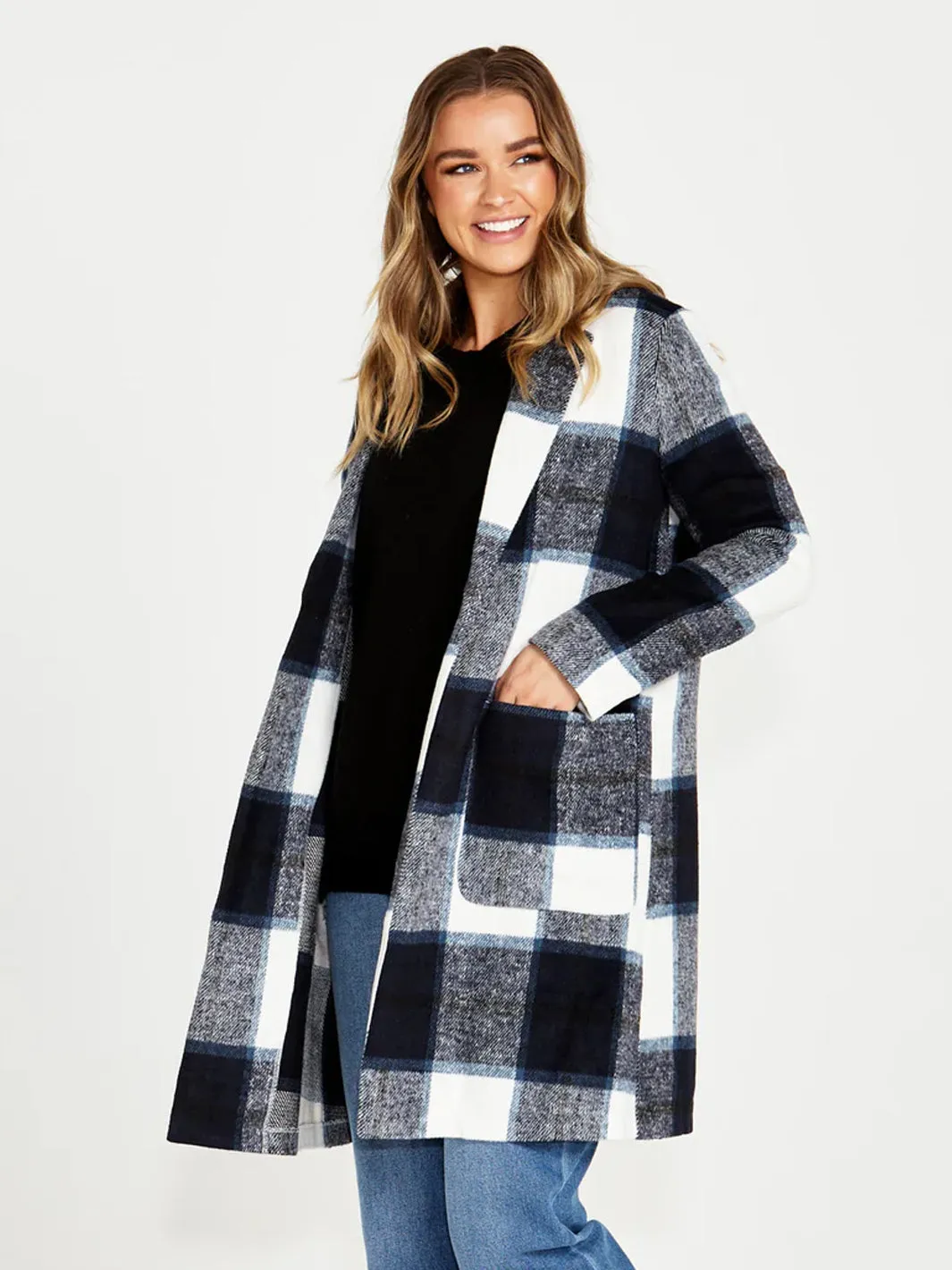 Jodi Check Coat