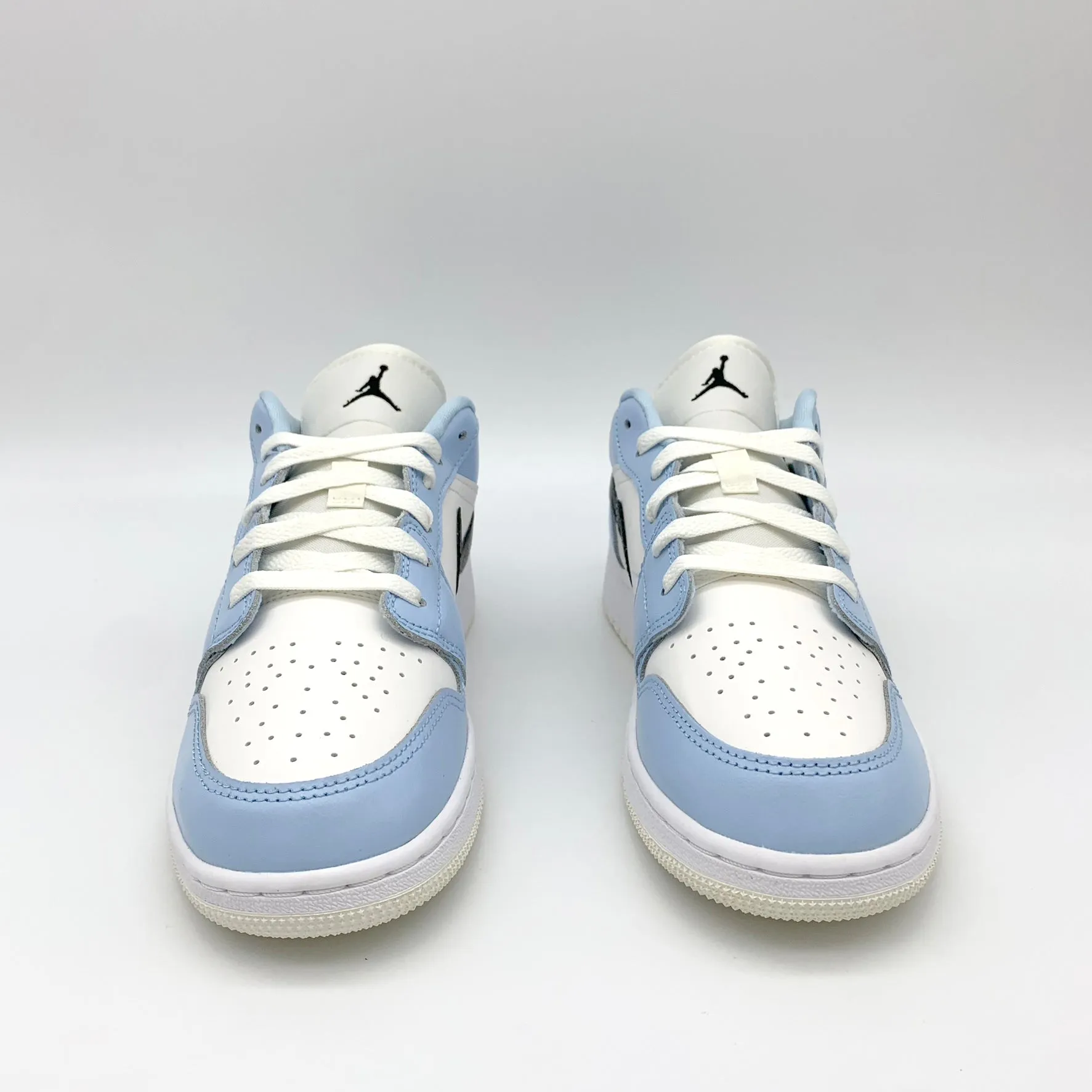 Jordan 1 Low Ice Blue Black