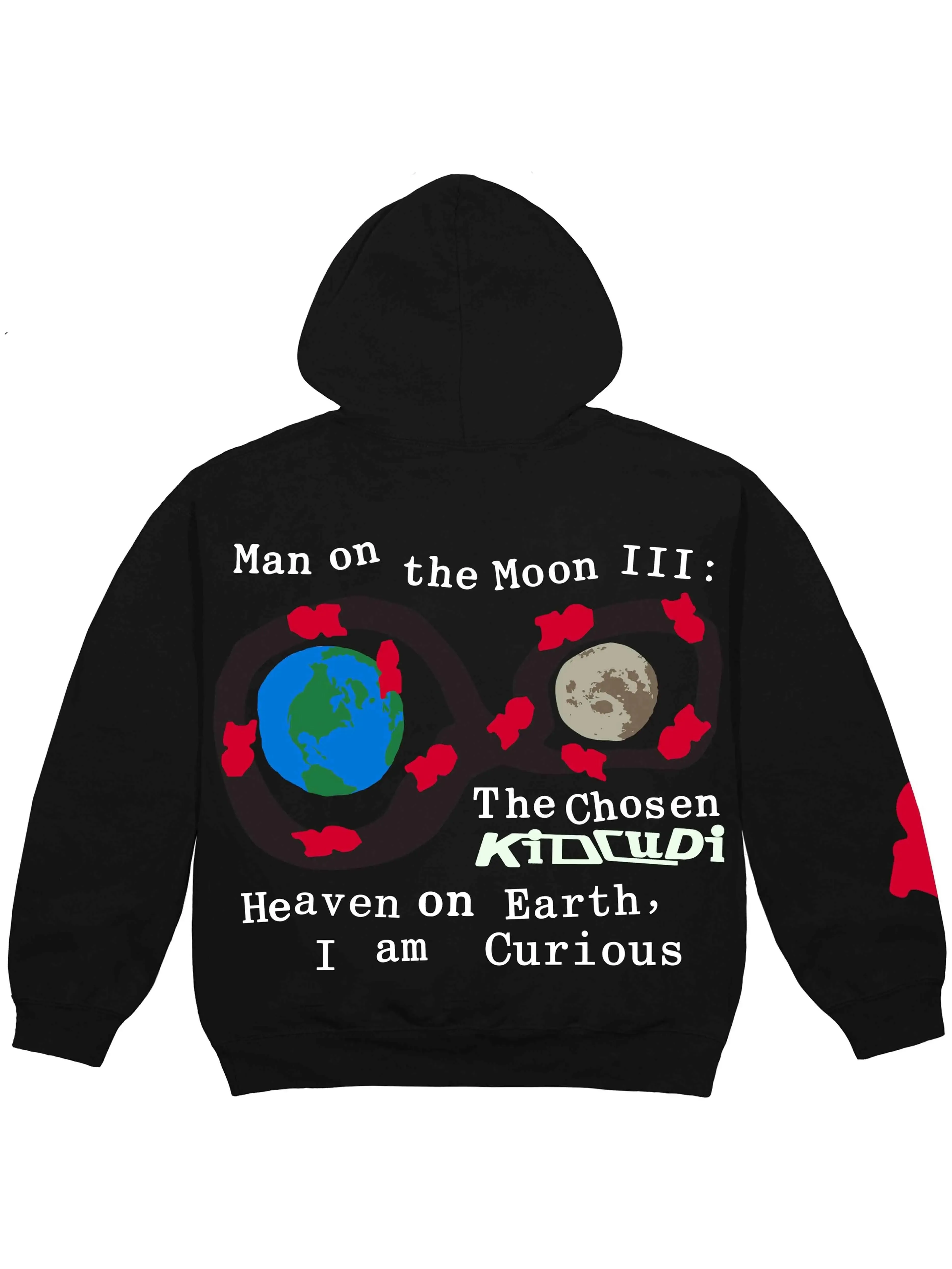 KID CUDI CPFM FOR MOTM III I AM CURIOUS HOODIE BLACK [FW20]