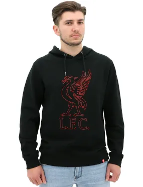 Liverpool FC Black Liverbird Hoodie