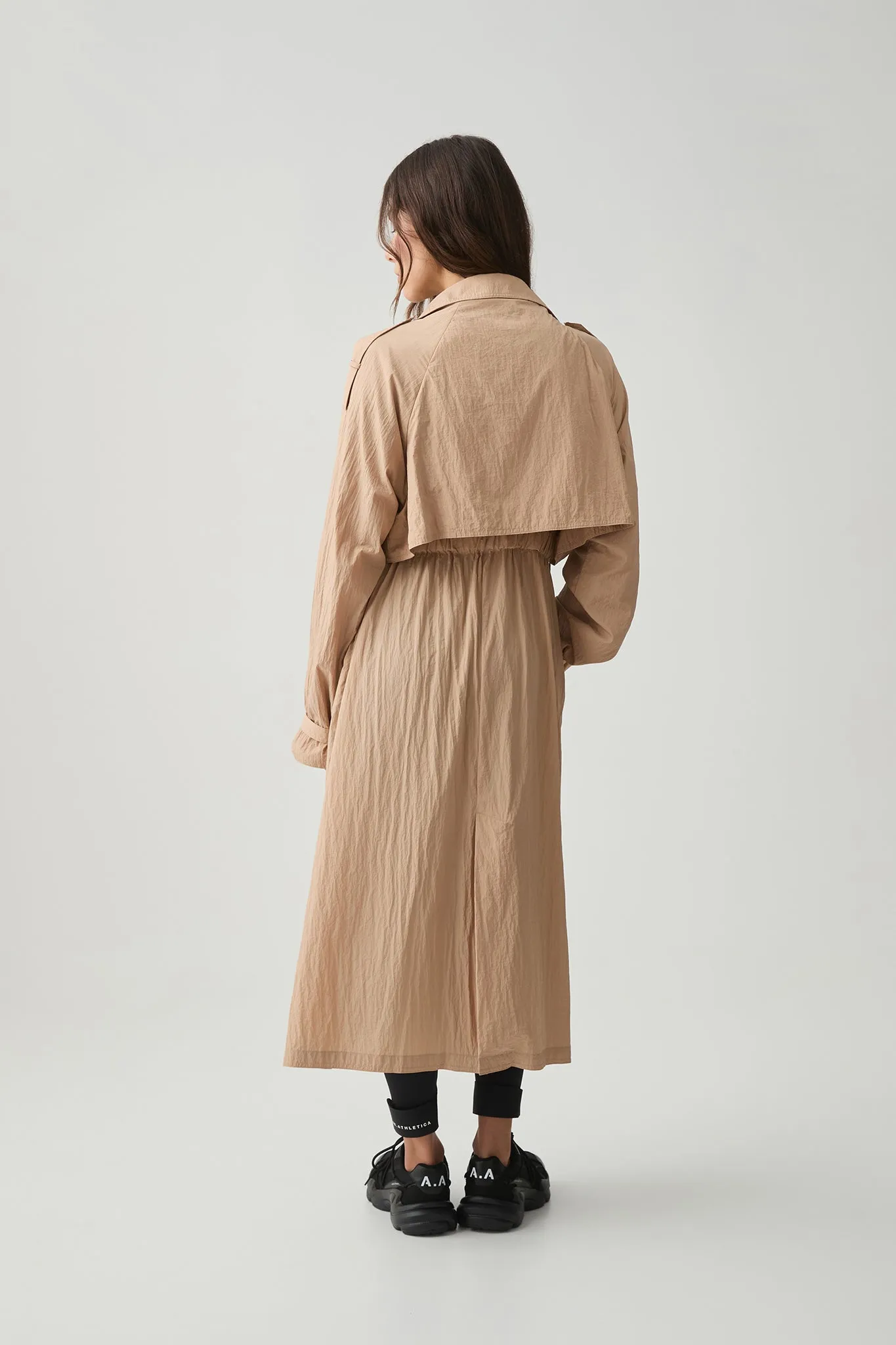 Longline Belted Trench 703