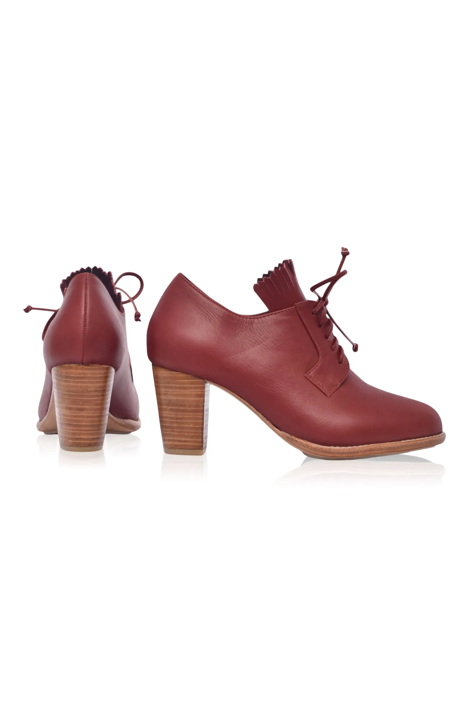 Lyon Lace-up Leather Oxfords