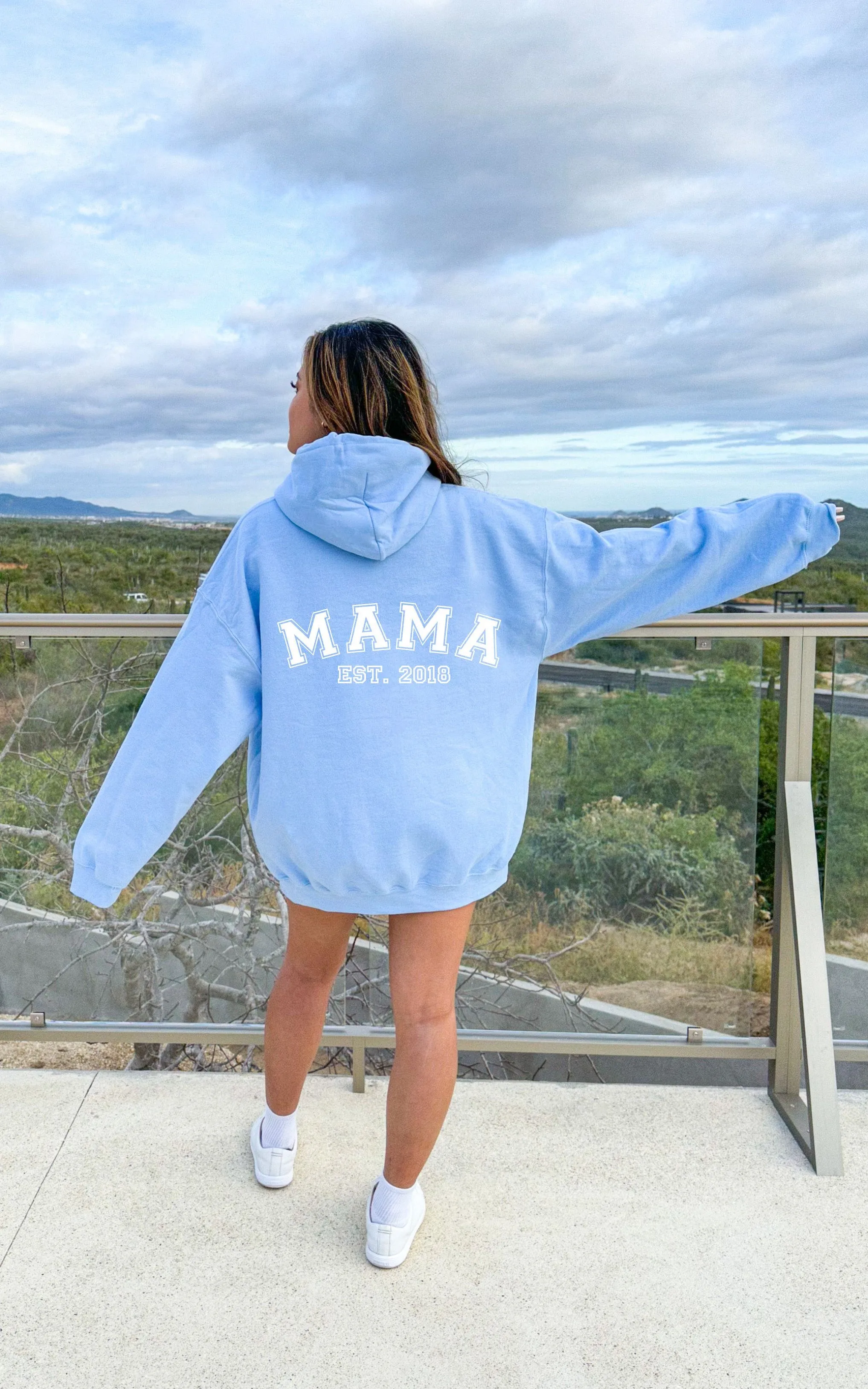 MAMA EST CUSTOM YEAR HOODIE | Multiple Colours