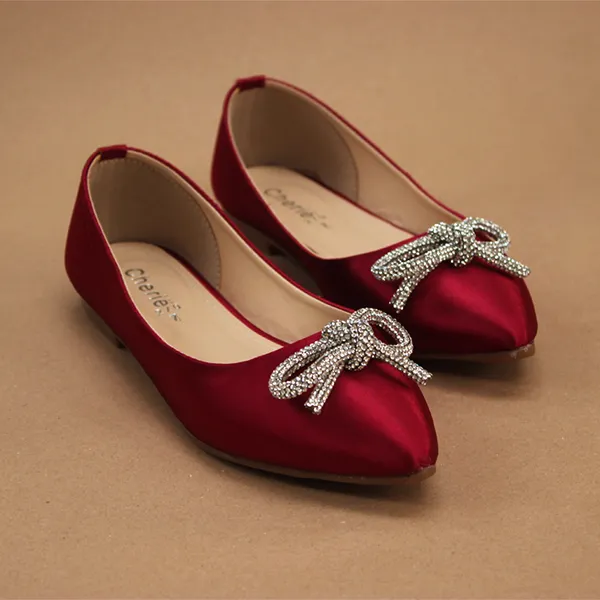 Maroon Fancy & Stylish Pumps for Women