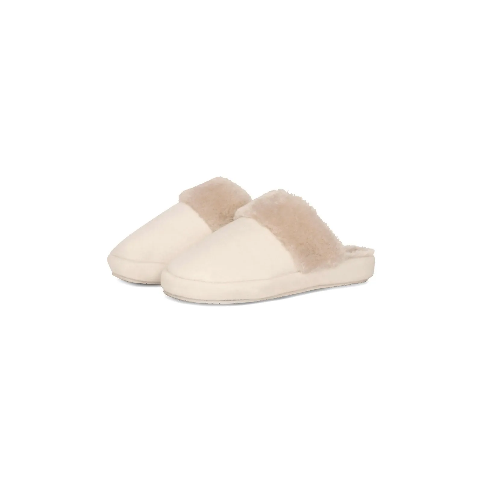 Merino Cashmere Fur Lined Slippers