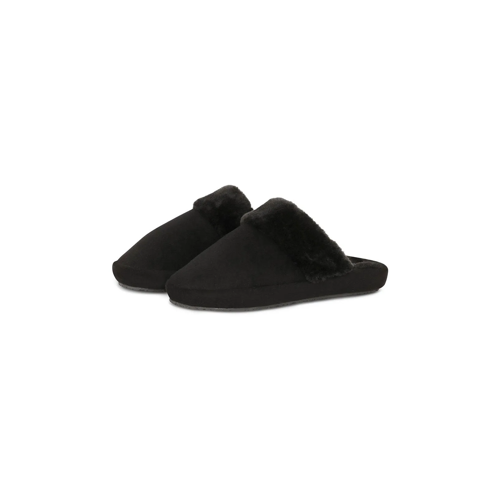 Merino Cashmere Fur Lined Slippers