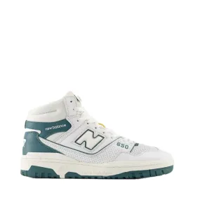 NEW BALANCE SNEAKERS BB650RGR BIANCO-PETROLIO