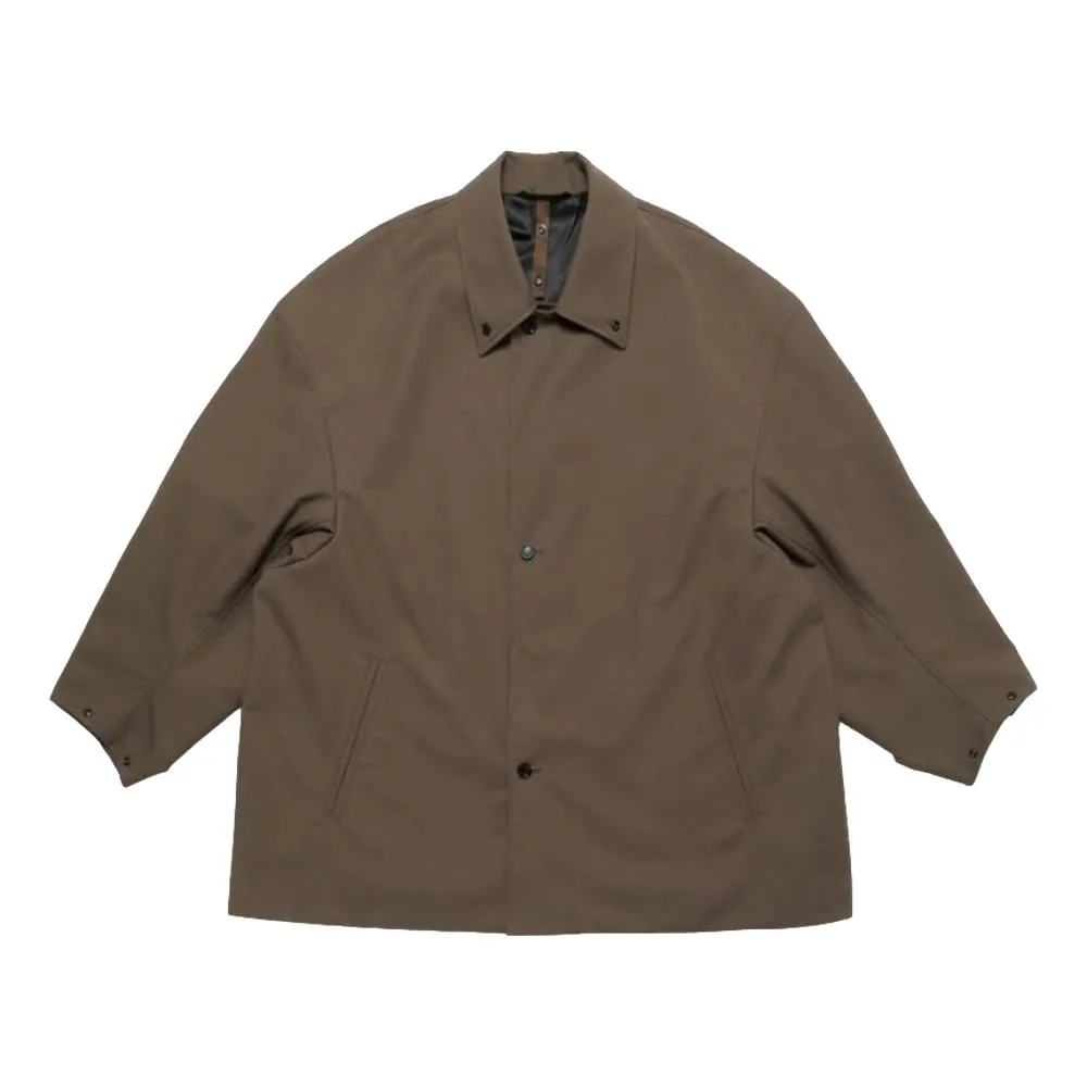 N.HOOLYWOOD BALMACAAN COAT-BROWN