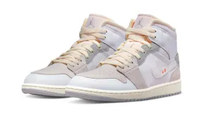 Nike Air Jordan 1 Mid SE Craft Inside Out White Grey