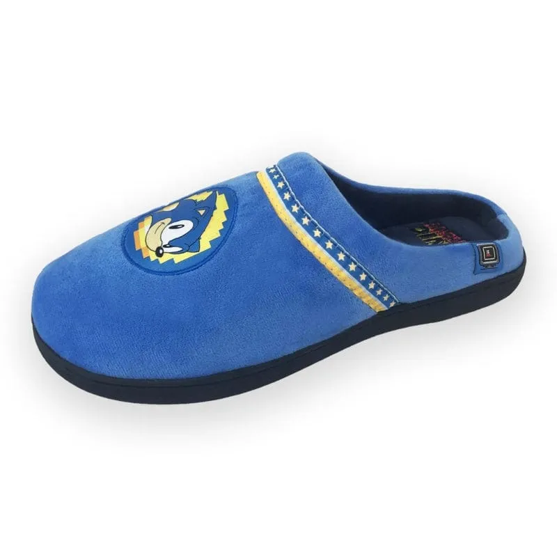 Official Sonic the Hedgehog Modern Sonic Go Faster Adult Slippers