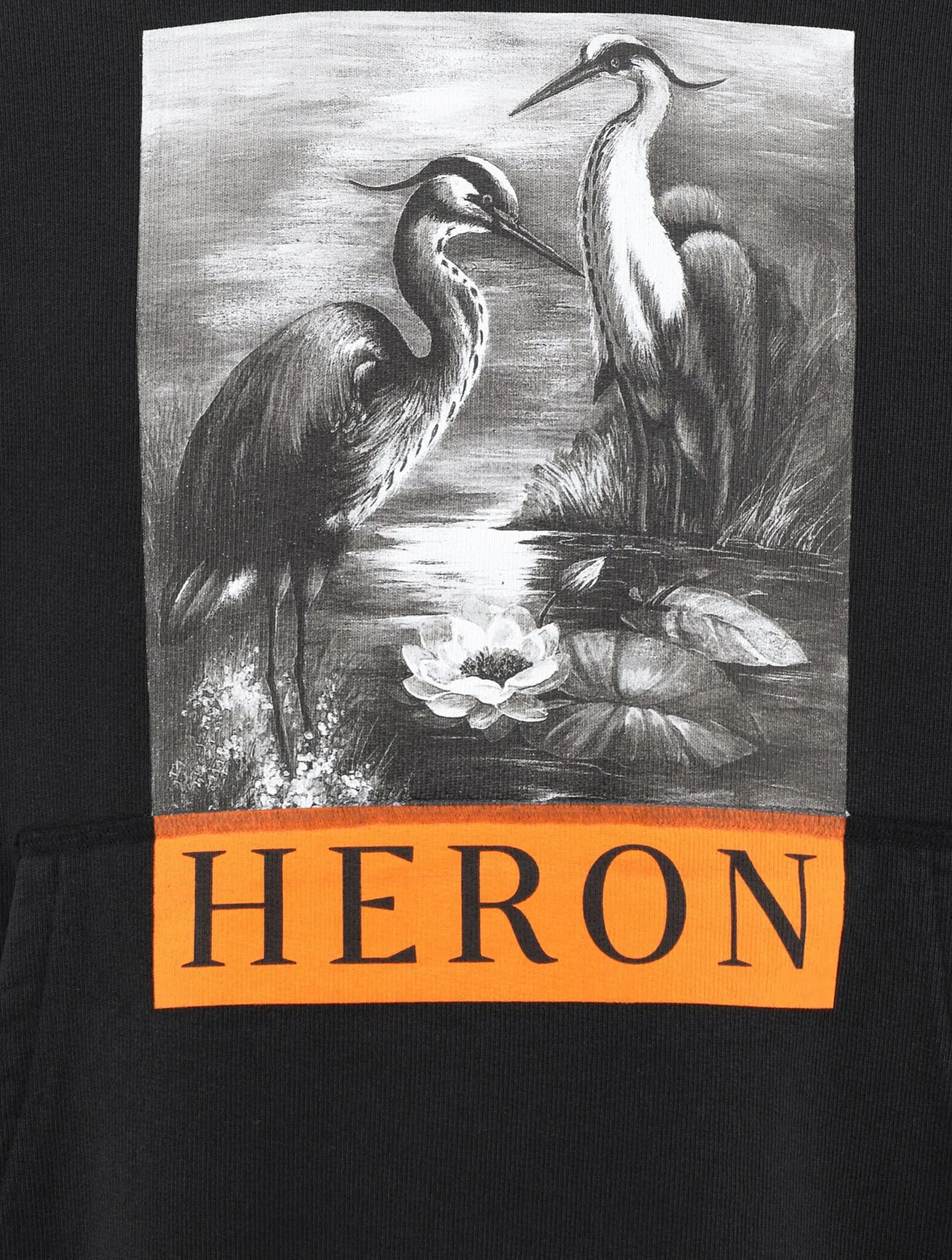 "HERON BW" HOODIE