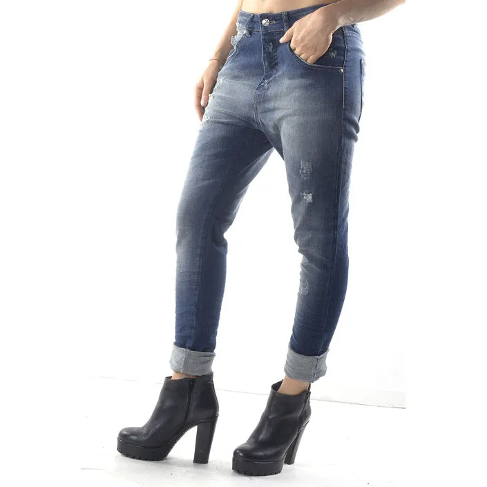 Sexy Woman Jeans Donna