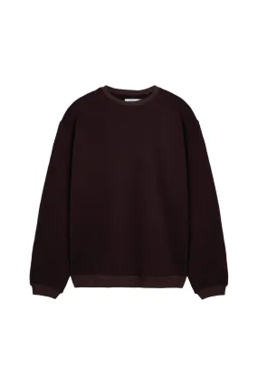 Siesta Crewneck Sweater | Chocolate