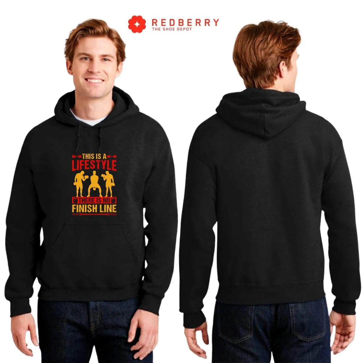 Sudadera Hombre  Hoodie Gym Ejercicio Fitness 024