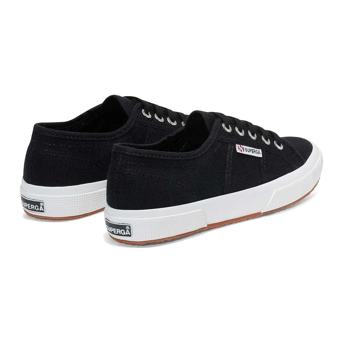 Superga Women's 2750 Black Canvas