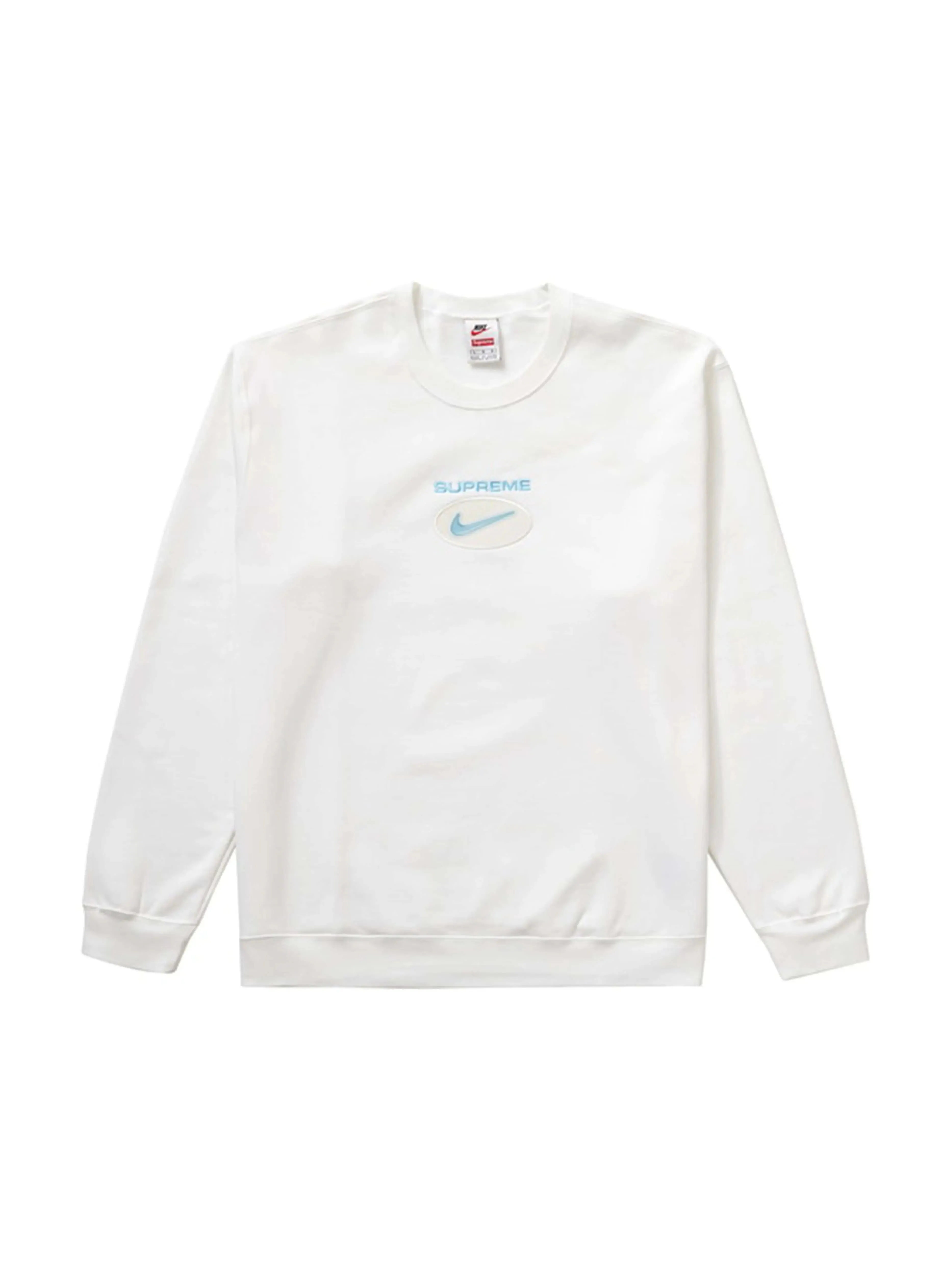 Supreme Nike Jewel Crewneck White L