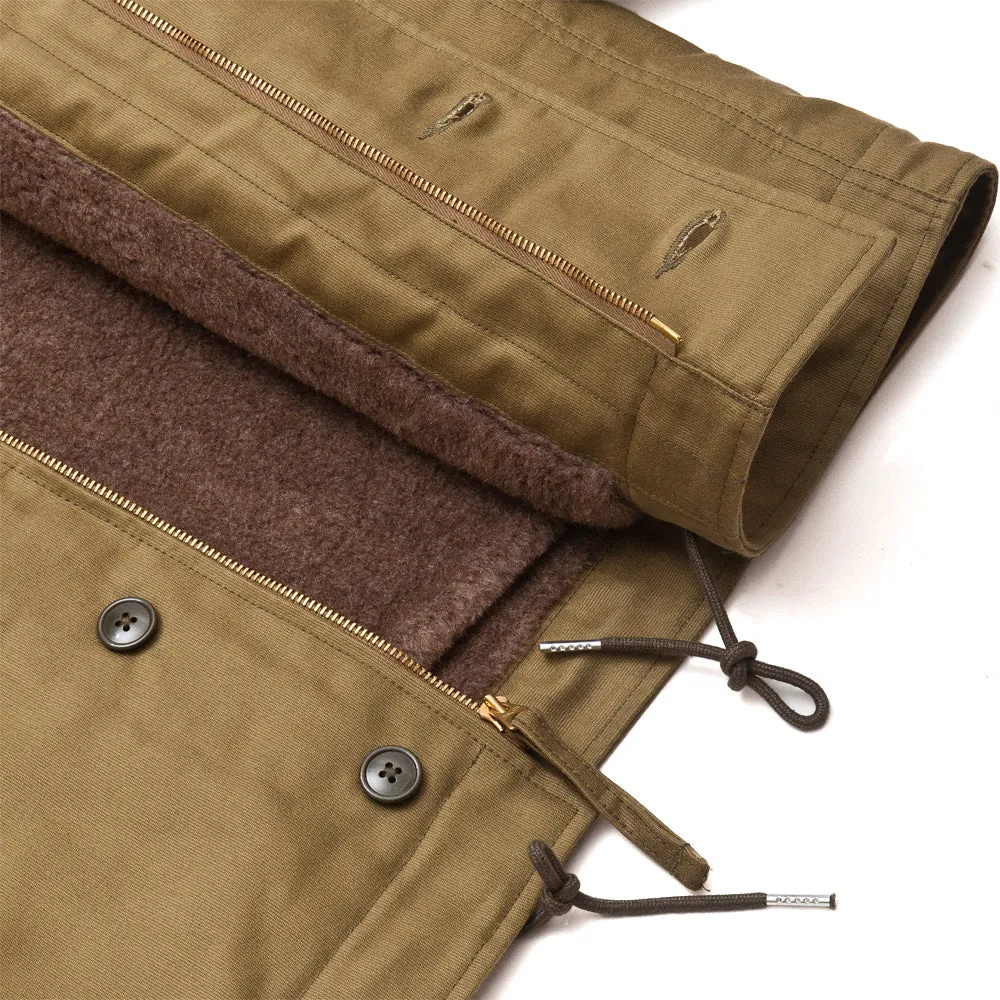 The Real McCoy's MJ13111 N-1 Deck Jacket Khaki