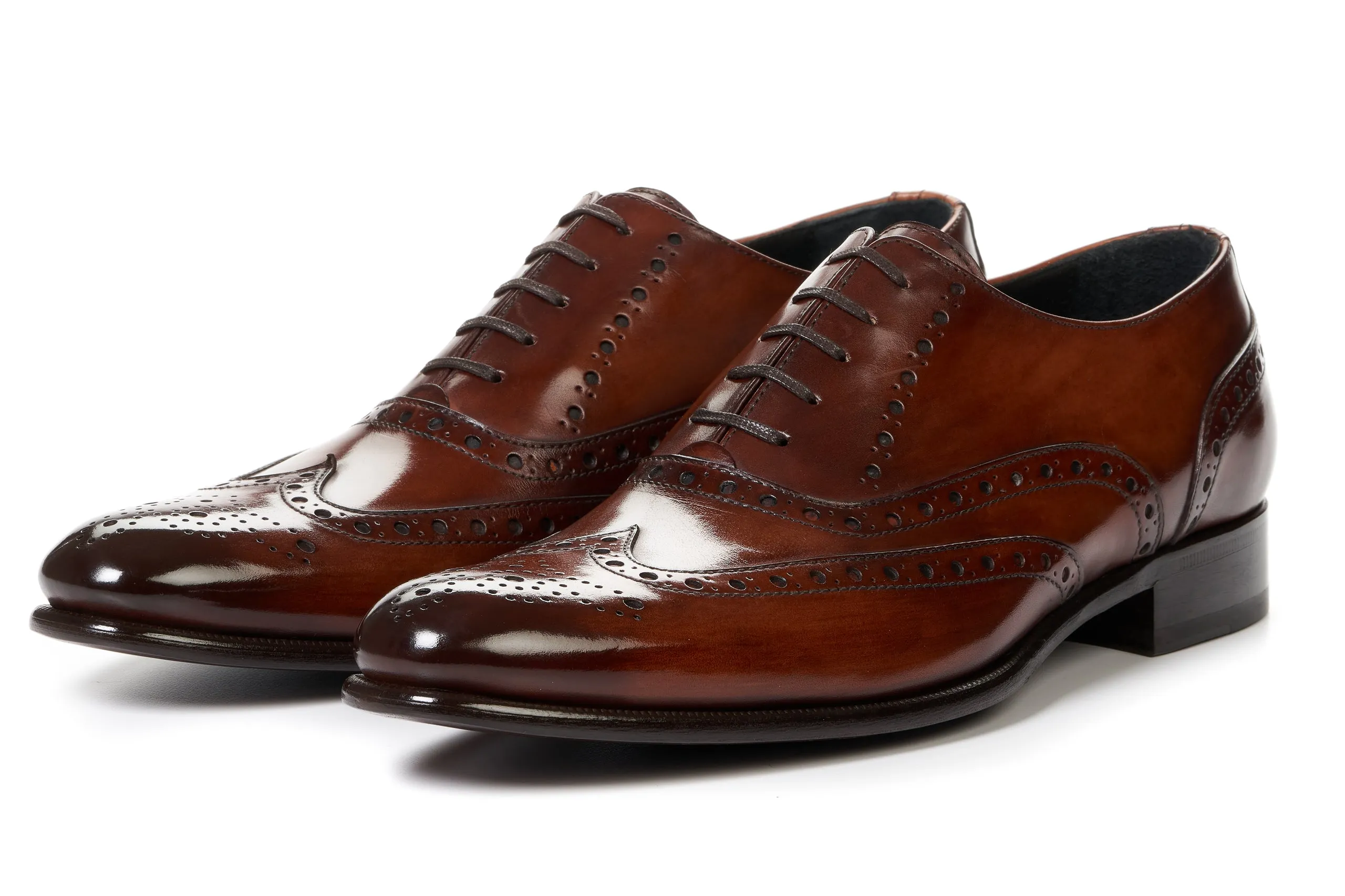 The West II Wingtip Oxford - Brown