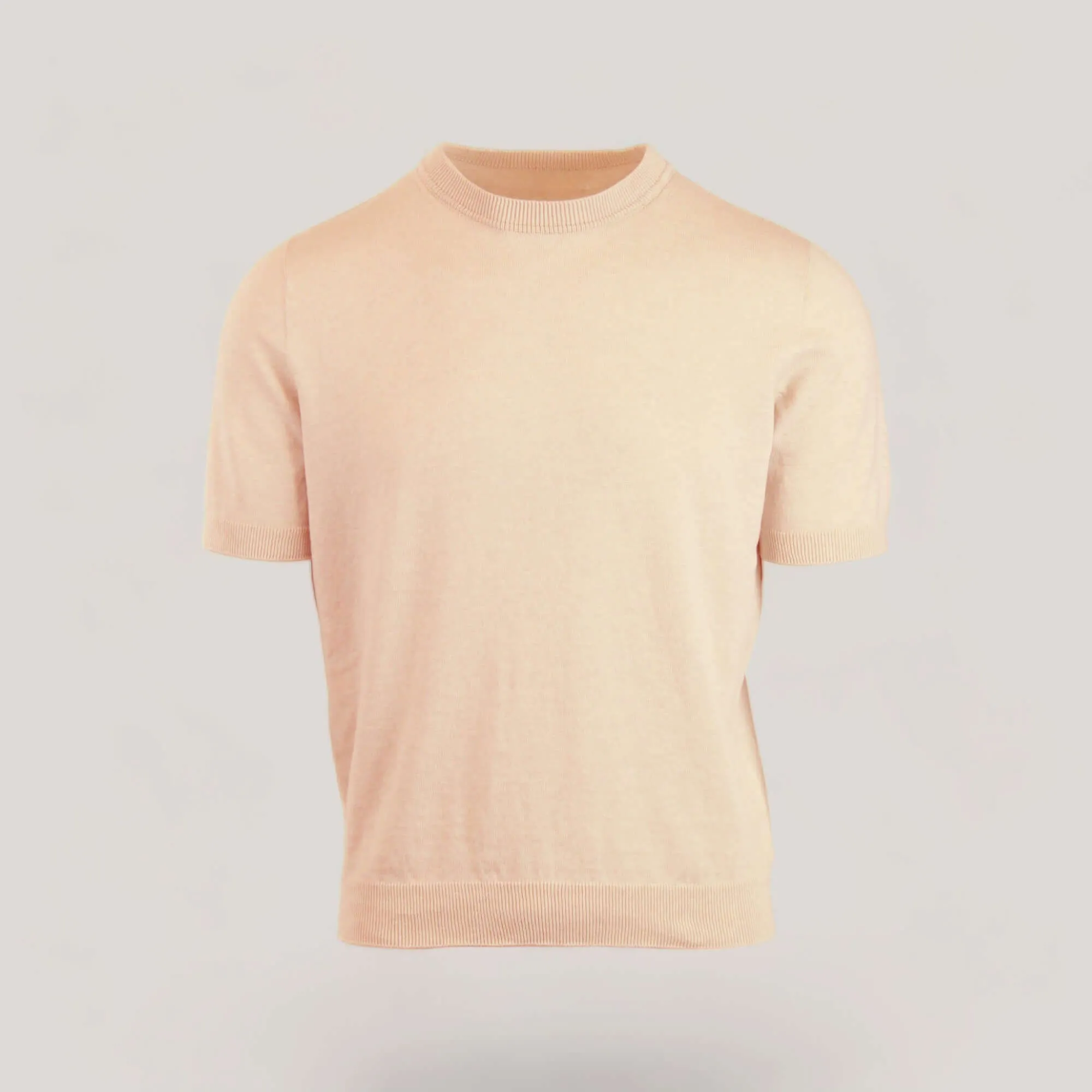 TULLY | Egyptian Cotton Short Sleeve Crewneck Sweater