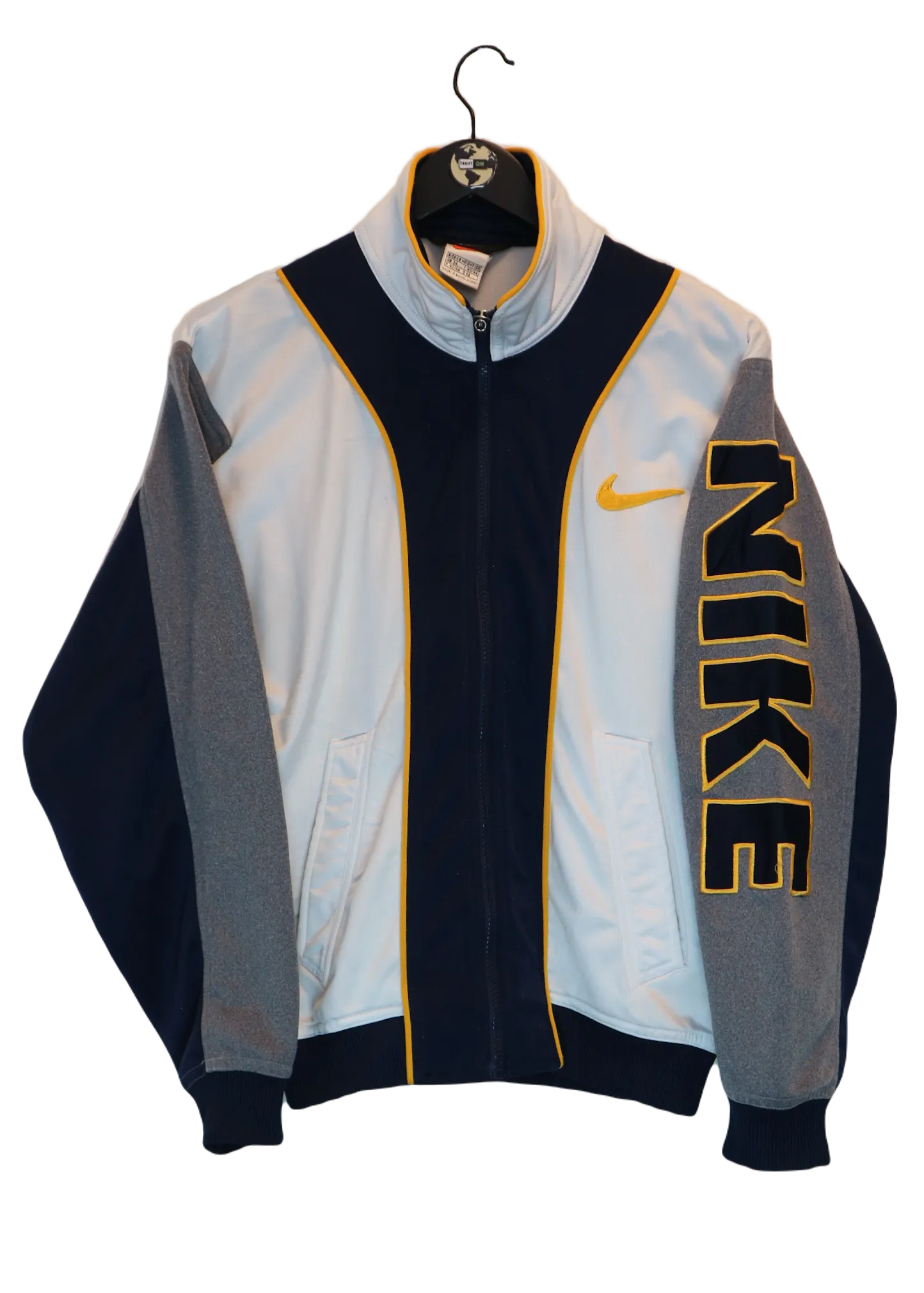 Vintage Nike Spellout Zip Up XS