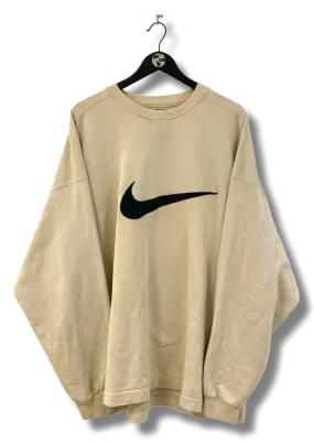 VINTAGE RARE NIKE BIG SWOOSH SWEATER XXL