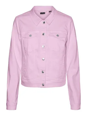 Wild Soya Denim Jacket - Bonbon Pink