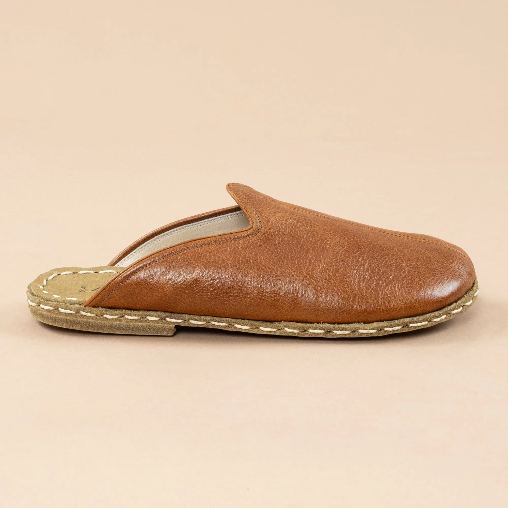 Women's Brown Barefoot Slippers